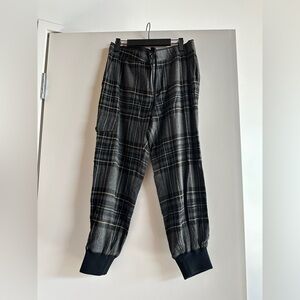 🔥 Rare James Perse Plaid Joggers | Lightweight & Comfy | NWT